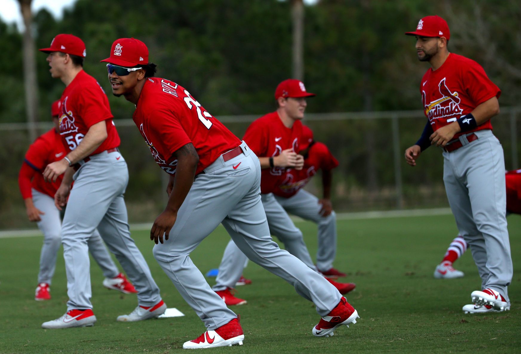 Thursday workout at Cardinals spring training